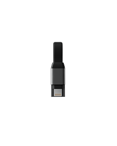 Rolling Square inCharge Mini Kabel do ładowania USB-A na Lightning - Czarny
