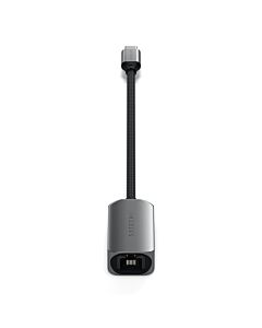Satechi Ethernet Adapter USB-C 2.5 Gigabit do Ethernet - Gwiezdna szarość (Space Gray)