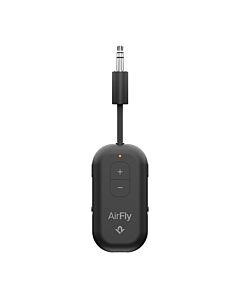 Twelve South AirFly Pro 2 Adapter Bluetooth do wejścia 3,5mm jack kompatybilny z AirPods i innymi słuchawkami Bluetooth / do 2 par słuchawek jednocześnie oraz z AUX IN - Czarny