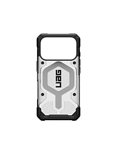 UAG Pathfinder Clear Etui do iPhone 17 Pro kompatybilne z MagSafe - Srebrne