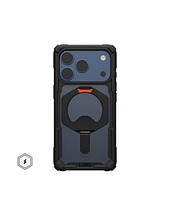 UAG Plasma XTE Etui do iPhone 17 Pro Max kompatybilne z MagSafe - Czarne (black / pop orange)