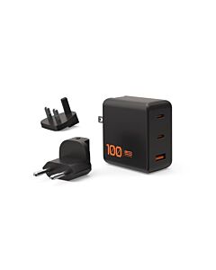 UAG SRGE Charger Ładowarka sieciowa 100W / 2x USB-C + USB-A - Czarna