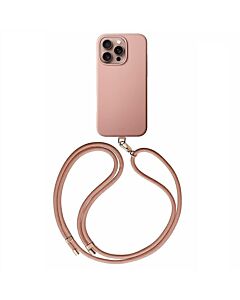 UNIQ Coehl Creme Etui do iPhone 16 Pro kompatybilne z MagSafe - Różowe