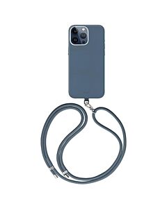 UNIQ Coehl Muse Etui do iPhone 15 Pro Max kompatybilne z MagSafe - Niebieskie