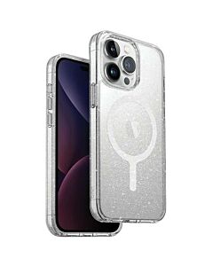 UNIQ LifePro Xtreme Etui do iPhone 15 Pro kompatybilne z MagSafe - Przezroczyste/ Tinsel Lucent