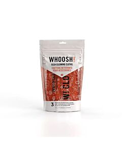 Whoosh 3XL Tech Cleaning Cloths Antybakteryjna ściereczka z mikrofibry (3szt.)