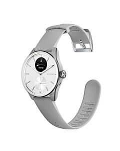 Withings Scanwatch 2 Zegarek z kopertą 42mm /funkcja EKG / pomiarem pulsu / SPO2 / mierzenie aktywności fizycznej i snu - Biały