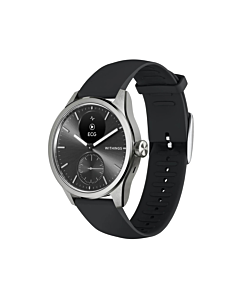 Withings Scanwatch 2 Zegarek z kopertą 42mm /funkcja EKG / pomiarem pulsu / SPO2 / mierzenie aktywności fizycznej i snu - Czarny