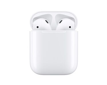 Apple AirPods (2-generacji) Słuchawki bezprzewodowe z etui ładującym - Outlet