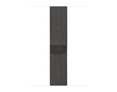 Apple Bransoleta mediolańska w kolorze mocnego grafitu do koperty 38mm / 40mm / 41mm / 42mm - rozmiar uniwersalny