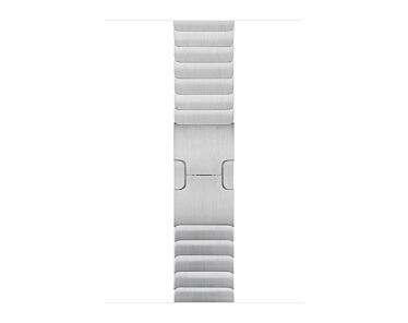 Apple Bransoleta panelowa w kolorze srebrnym  do koperty 42mm / 44mm / 45mm / 46mm / 49mm - rozmiar uniwersalny