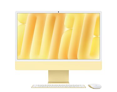 Apple iMac 24" 4,5K Retina M4 8-core CPU + 8-core GPU / 24GB / 1TB / Gigabit Ethernet / Żółty (Yellow)