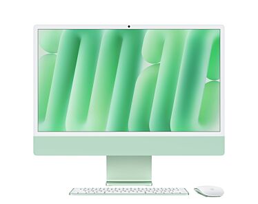 Apple iMac 24" 4,5K Retina Szkło Nanostrukturalne / M4 10-core CPU + 10-core GPU / 24GB / 1TB / Gigabit Ethernet / Zielony (Green)