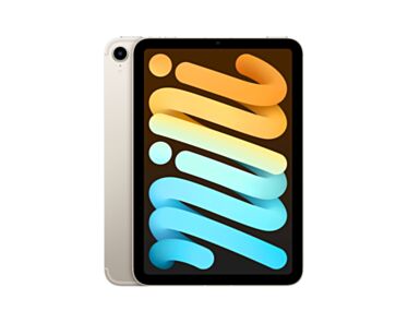 Apple iPad mini 6 8,3" 64GB Wi-Fi + Cellular (5G) Księżycowa poświata (Starlight)