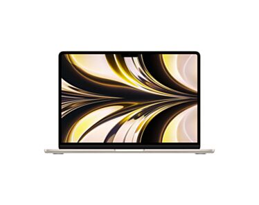 Apple MacBook Air 13,6" M2 8-core CPU + 8-core GPU / 16GB RAM / 256GB SSD / Zasilacz 30W / Księżycowa poświata (Starlight)