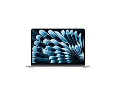 Apple MacBook Air 13" M5 10-core CPU + 10-core GPU / 24GB RAM / 2TB SSD / Klawiatura US / Zasilacz 70 W / Błękitny (Sky Blue)