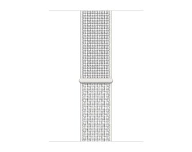 Apple Opaska sportowa Nike  w kolorze śnieżnobiałym do koperty 44mm / 45mm / 46mm / 49mm - rozmiar uniwersalny