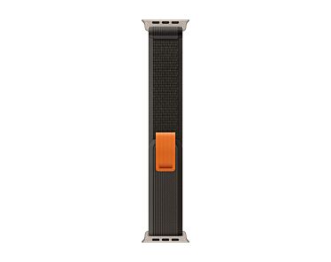 Apple Opaska Trail w kolorze czarnym/szarym do koperty 44mm / 45mm / 46mm / 49mm - rozmiar S/M