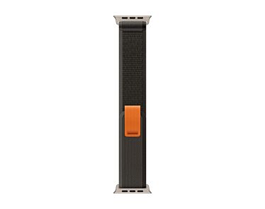 Apple Opaska Trail w kolorze czarnym/szarym do koperty 44mm / 45mm / 46mm / 49mm - rozmiar S/M – Outlet