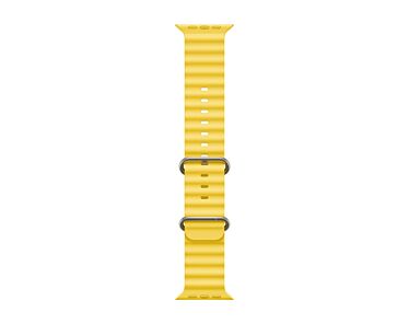 Apple Pasek Ocean w kolorze żółtym do koperty 44mm / 45mm / 46mm / 49mm - rozmiar XL