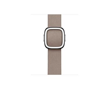 Apple Pasek w kolorze beżu z klamrą nowoczesną do koperty 41 mm – rozmiar L