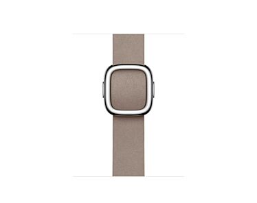 Apple Pasek w kolorze beżu z klamrą nowoczesną do koperty 41 mm – rozmiar S