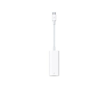 Apple Przejściówka z portu Thunderbolt 3 USB-C na Thunderbolt 2 - Biała