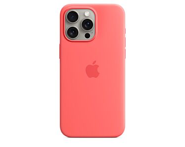 Apple Silikonowe etui do iPhone 15 Pro Max z MagSafe – Guawa
