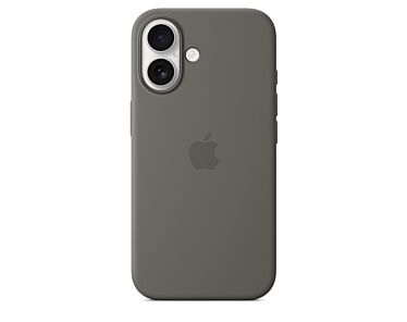 Apple Silikonowe etui do iPhone 16 z MagSafe - Górska Szarość