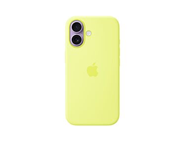 Apple Silikonowe Etui do iPhone 17 z MagSafe - Neonowy żółty-2.jpeg