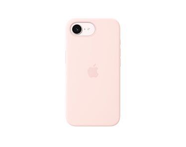 Apple Silikonowe etui do iPhone 17e z MagSafe - Jasnoróżowe