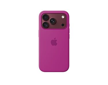 Apple Silikonowe etui z MagSafe do iPhone 18 Pro – Magenta