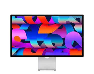 Apple Studio Display Monitor 27" Retina 5K - Ekran ze szkłem nanostrukturalnym - podstawka z regulacją pochylenia i wysokości / Srebrny (Silver)
