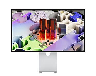 Apple Studio Display Monitor 27" XDR 5K - Ekran ze szkłem standardowym - uchwyt mocujący VESA / Srebrny (Silver)