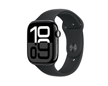 Apple Watch Series 10 GPS Koperta 46mm z Aluminium w kolorze Onyksu z Paskiem sportowym w kolorze Czarnym - S:M - Demo -2.jpg