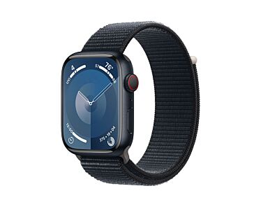Apple Watch Series 9 GPS + Cellular Koperta 45mm z Aluminium w kolorze Północy z Opaską sportową w kolorze Północy
