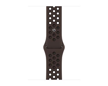 Apple Pasek sportowy Nike  w kolorze antracytu/czarnym do koperty 44mm / 45mm / 46mm / 49mm - rozmiar S/M/L