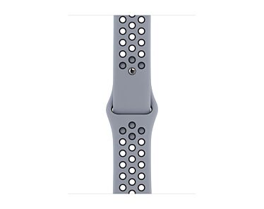 Apple Pasek sportowy Nike  w kolorze jasnego obsydianu/czarnym do koperty 38mm / 40mm / 41mm / 42mm - rozmiar S/M/L