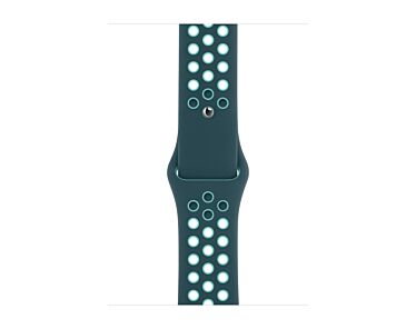 Apple Pasek sportowy Nike  w kolorze nocnego turkusu/zielonej zorzy do koperty 44mm / 45mm / 46mm / 49mm - rozmiar S/M/L