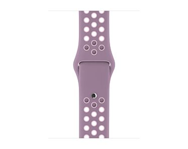 Apple Pasek sportowy Nike  w kolorze fioletowym do koperty 38mm / 40mm / 41mm / 42mm - rozmiar S/M/L