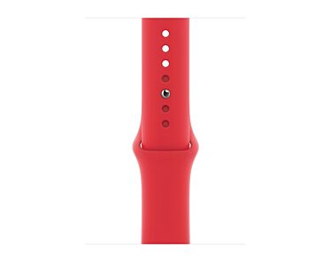 Apple Pasek sportowy  w kolorze (PRODUCT)RED do koperty 44mm / 45mm / 46mm / 49mm - rozmiar S/M/L