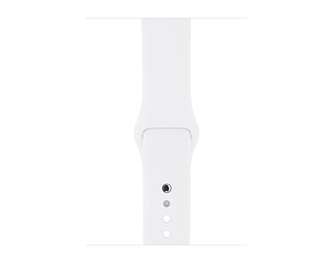 Apple Pasek sportowy  w kolorze białym do koperty 42mm / 44mm / 45mm / 46mm / 49mm - rozmiar M/L/XL