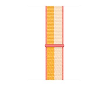 Apple Opaska sportowa w kolorze jesiennego liścia/białym  do koperty 44mm / 45mm / 46mm / 49mm - rozmiar uniwersalny