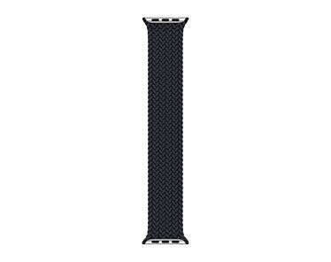 Apple Pleciona opaska Solo  w kolorze węgla drzewnego do koperty 44mm / 45mm / 46mm / 49mm - rozmiar 8