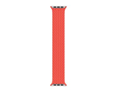 Apple Pleciona opaska Solo  w kolorze elektrycznej pomarańczy do koperty 44mm / 45mm / 46mm / 49mm - rozmiar 12