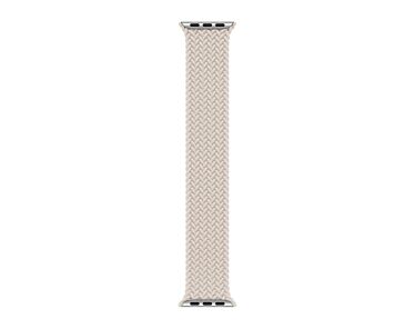 Apple Pleciona opaska Solo  w kolorze księżycowej poświaty do koperty 44mm / 45mm / 46mm / 49mm - rozmiar 12