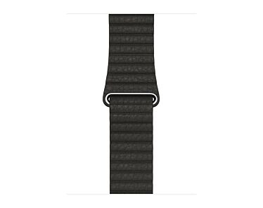 Apple Opaska skórzana w kolorze grafitowym do koperty 40mm / 41mm / 42mm - rozmiar M