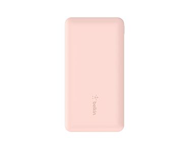 Belkin PowerBank 10 000mAh USB-A i USB-C 15W - Różowy