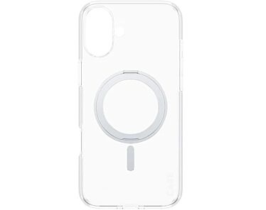 CARE by PanzerGlass Feature Kickstand Etui do iPhone 16 Plus z srebrną stopką kompatybilną z MagSafe - Przezroczyste