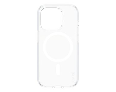 CARE by PanzerGlass Urban Combat Etui do iPhone 15 Pro kompatybilne z MagSafe - Przezroczyste/ Białe